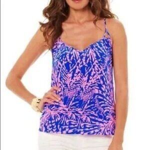 Lilly Pulitzer Rory zebra tank size XXS